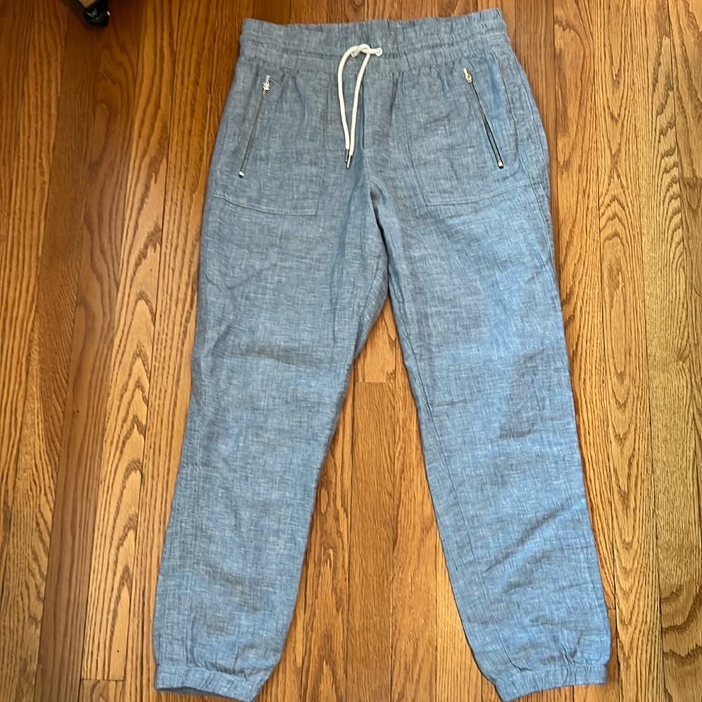 Athleta Retreat Linen High Rise Jogger